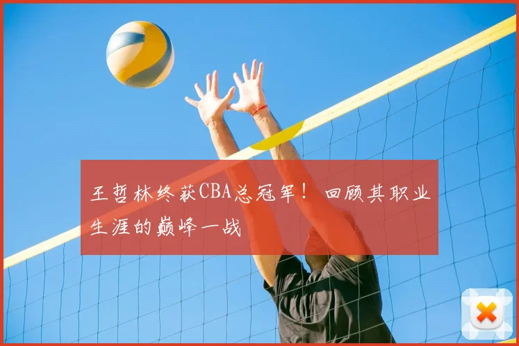 王哲林终获CBA总冠军！回顾其职业生涯的巅峰一战